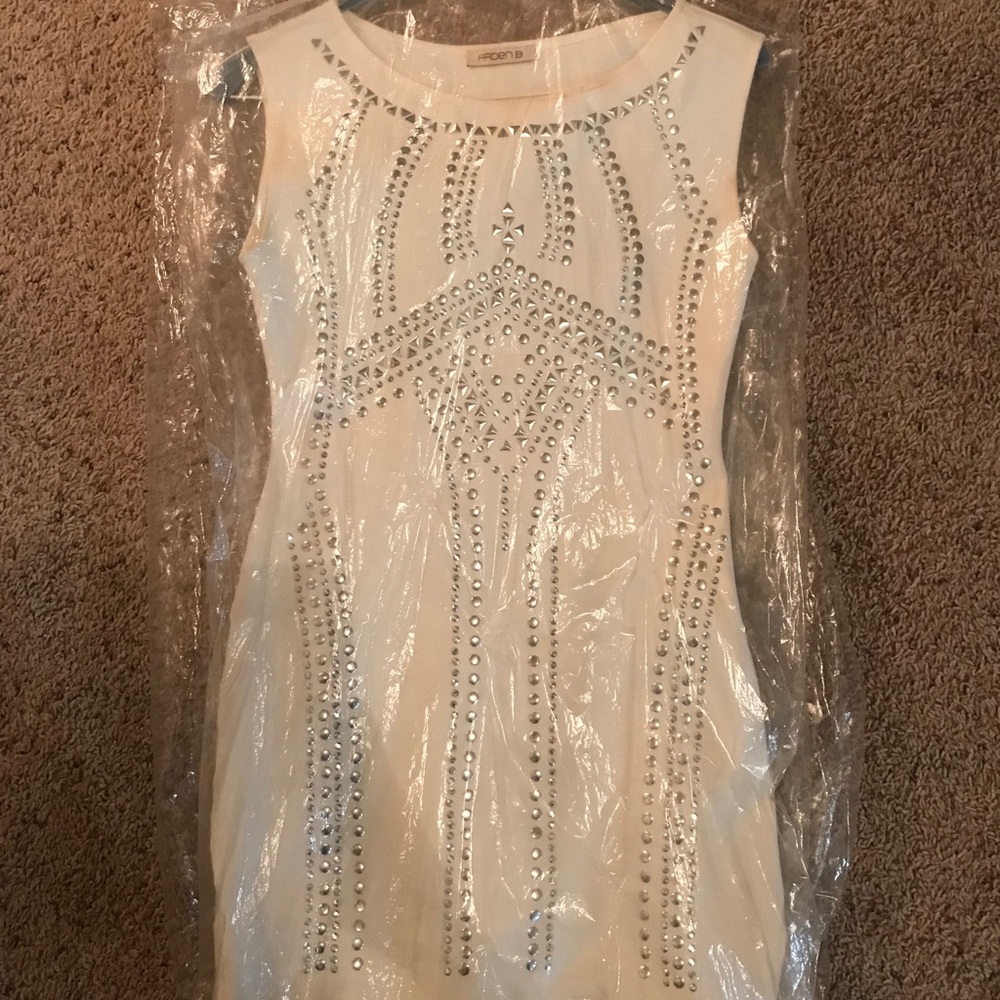 White Arden B Formal Dress